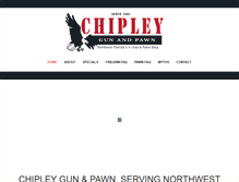 Tablet Screenshot of chipleypawnshop.com